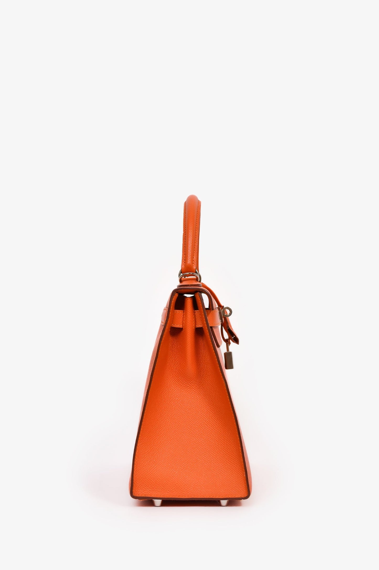 Hermès 2016 Orange Epsom Sellier Kelly 28 PHW