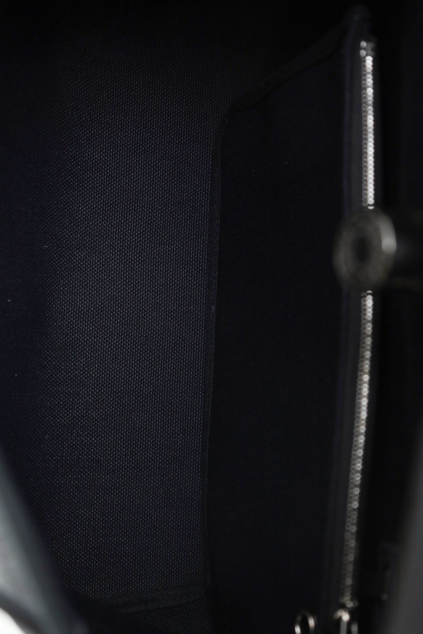 Hermès 2023 Black Toile Canvas and Leather Herbag Zip 31