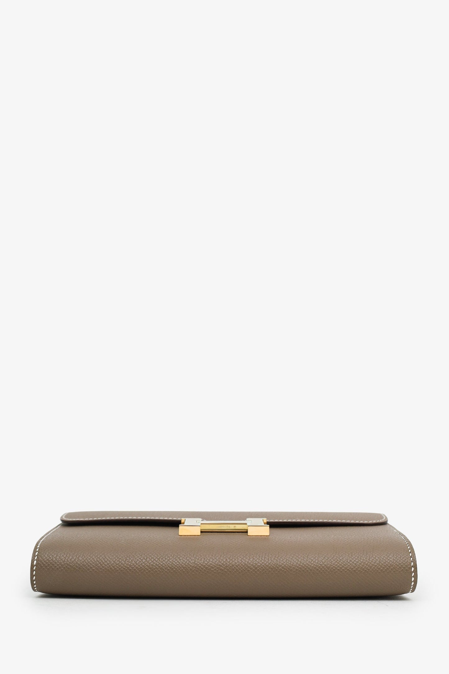 Hermès 2023 Etoupe Epsom Leather Constance to Go