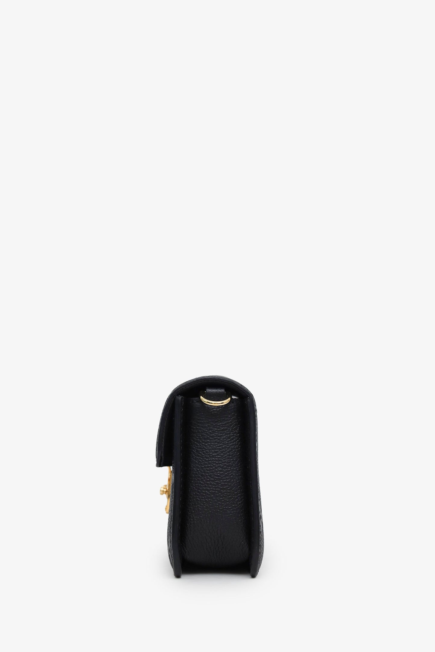 Louis Vuitton Black Empreinte Leather Monogram Metis Wallet on Chain