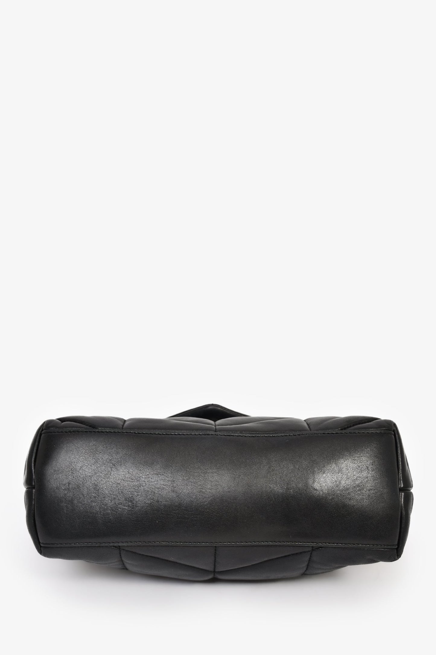 Saint Laurent Black Leather Lou Lou Small Shoulder Bag