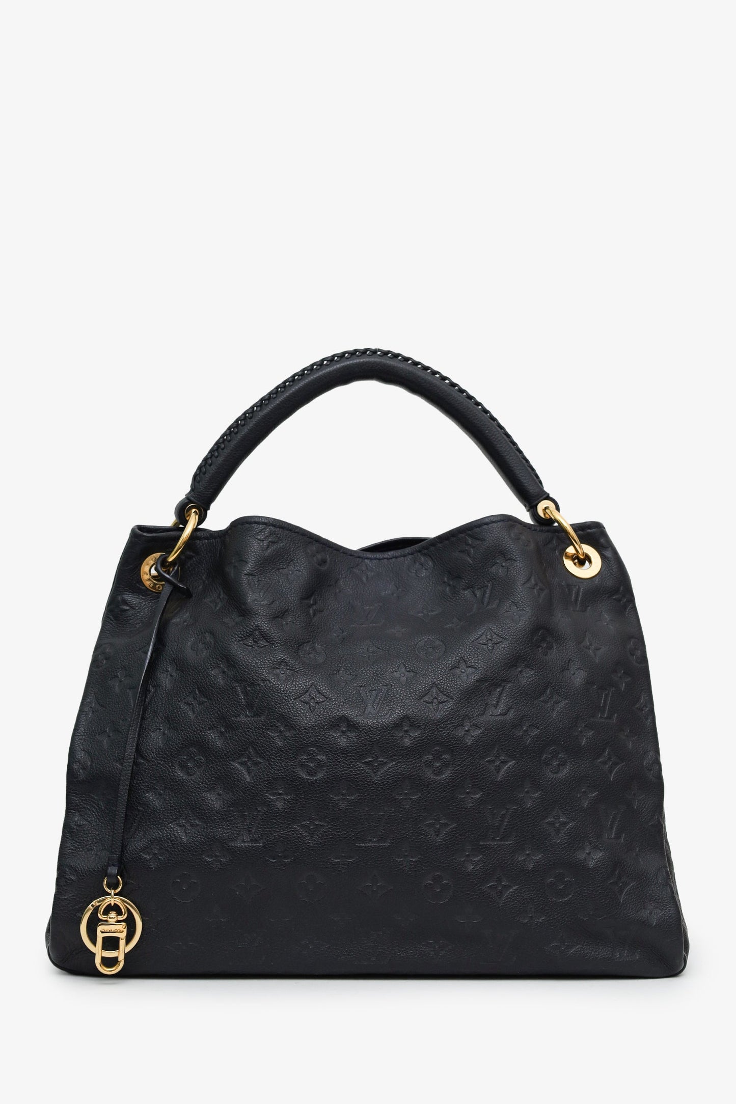 Louis Vuitton 2010 Black Monogram Empreinte Leather Artsy MM Bag
