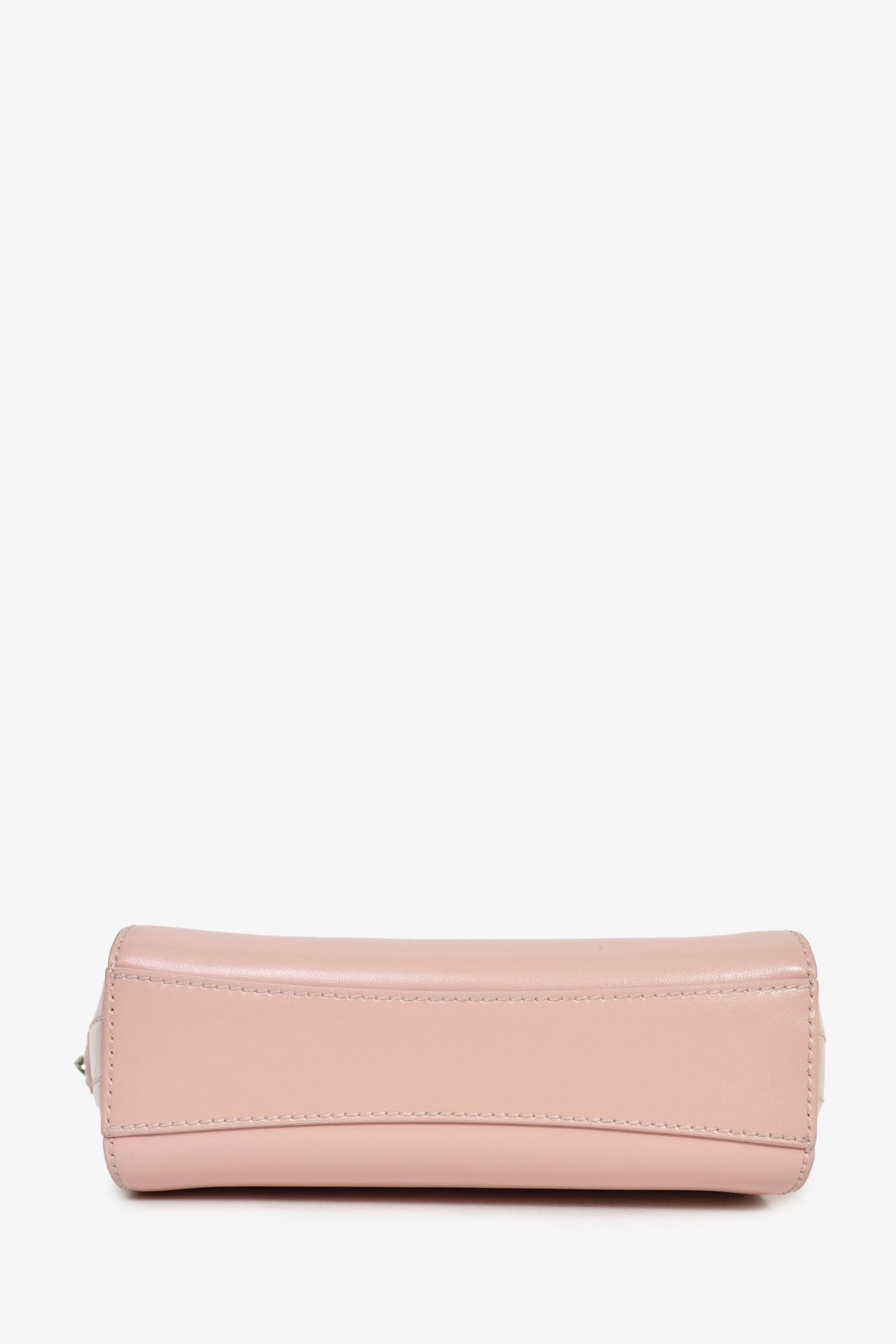 Givenchy Blush Pink Leather Extra Small Antigona Crossbody Bag with Strap