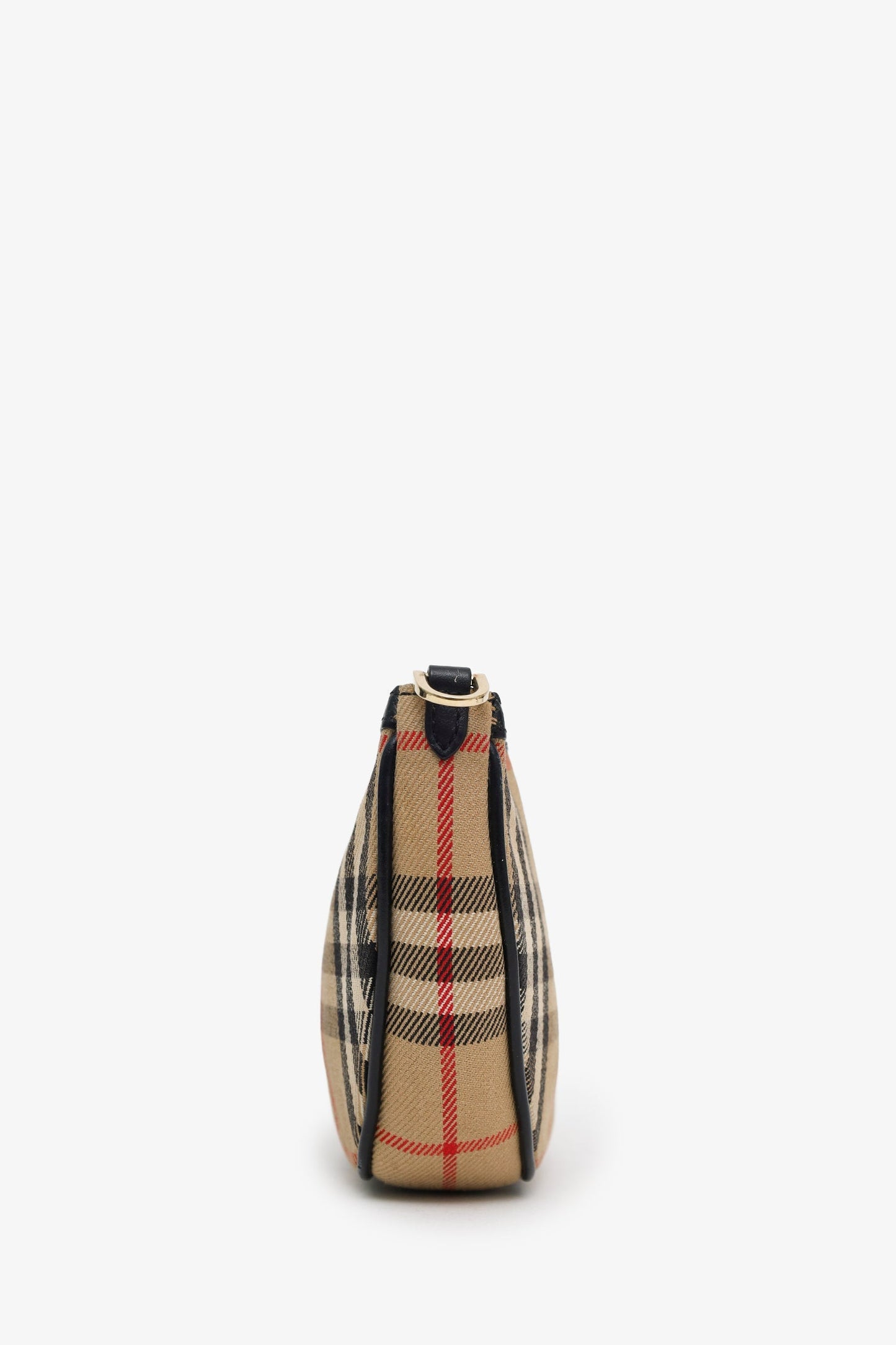 Burberry Nova Check Canvas Leather Olympia Pochette