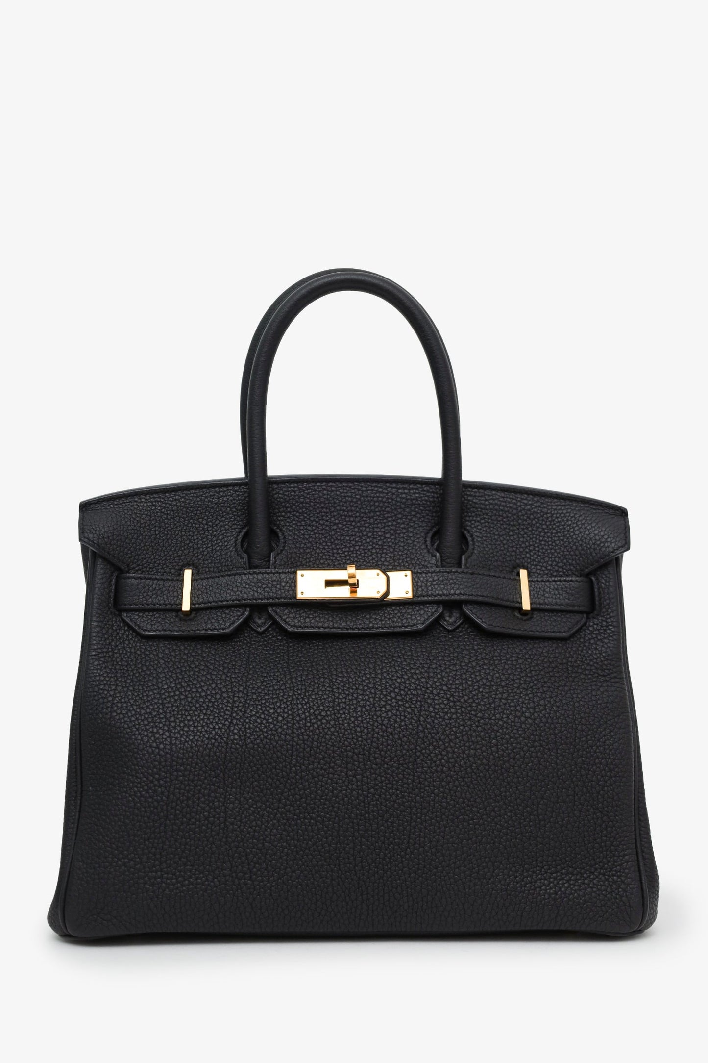 Hermès 2015 Black Togo Leather Birkin 30