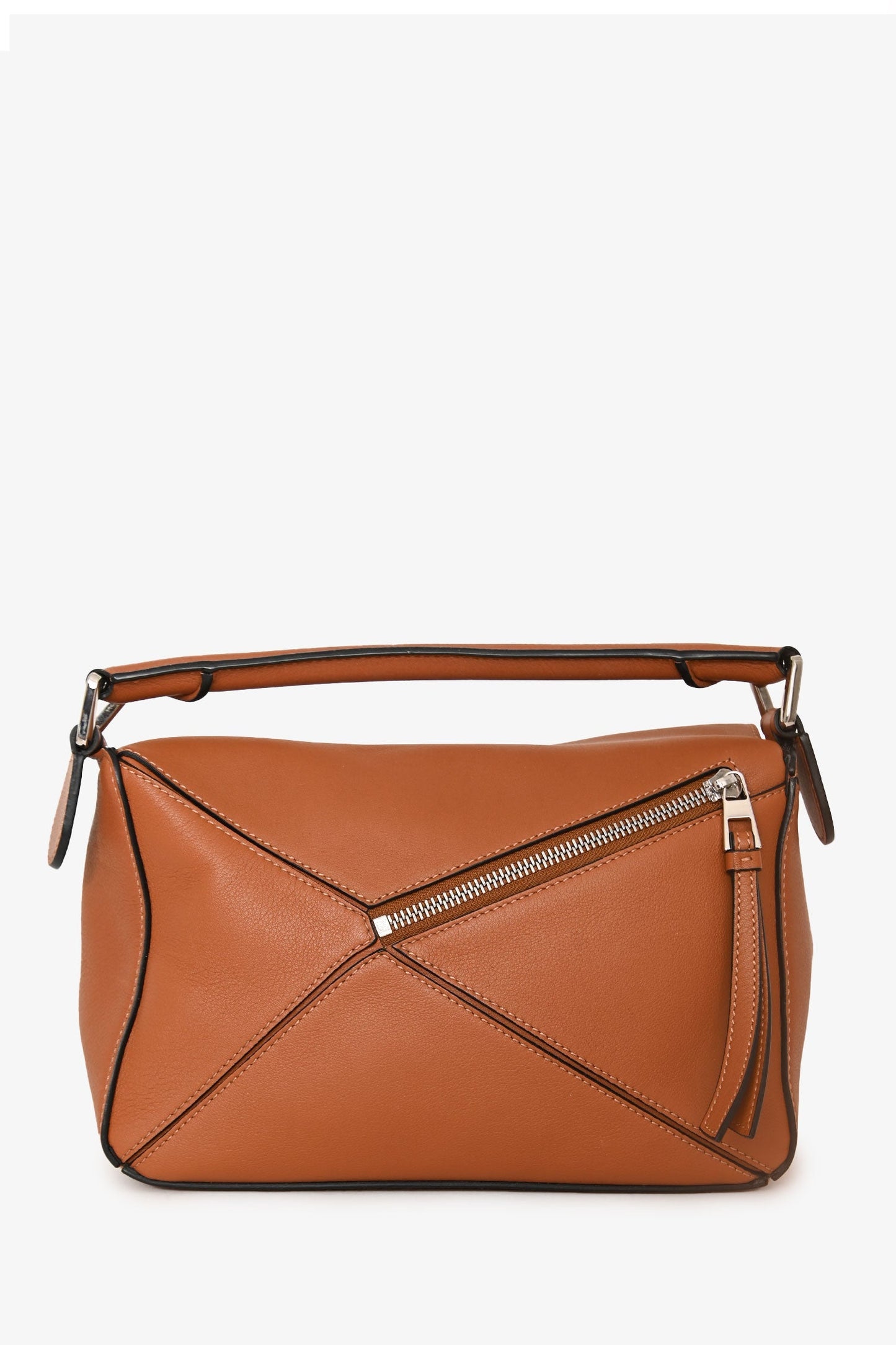 Loewe Tan Leather Small Puzzle Edge Crossbody Bag
