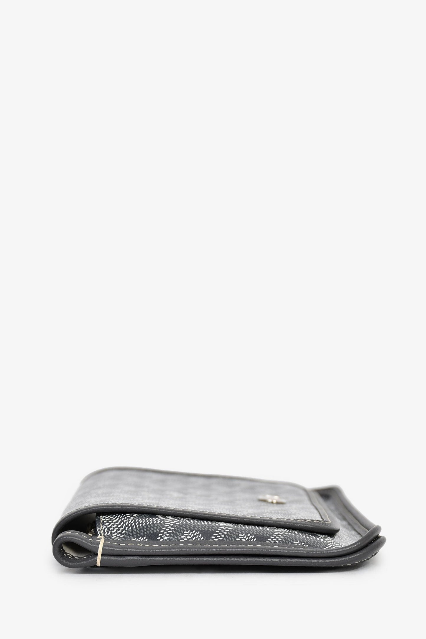 Goyard 2024 Grey Goyardine Plumet Crossbody Bag