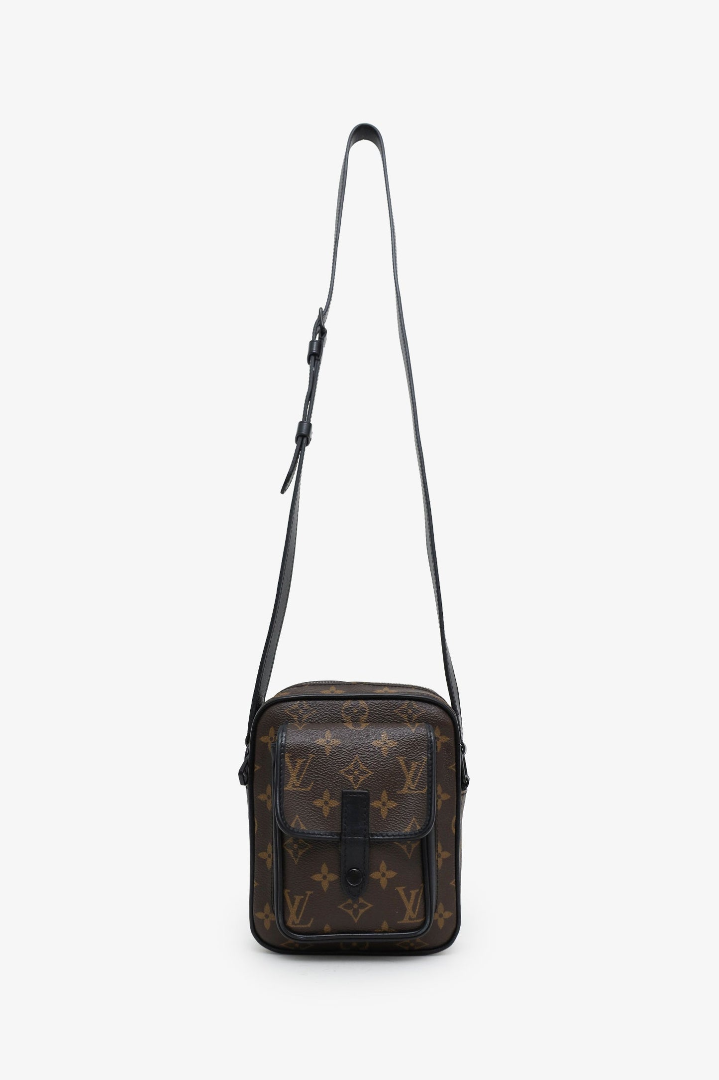 Louis Vuitton Monogram Christopher Wearable Crossbody Wallet Bag