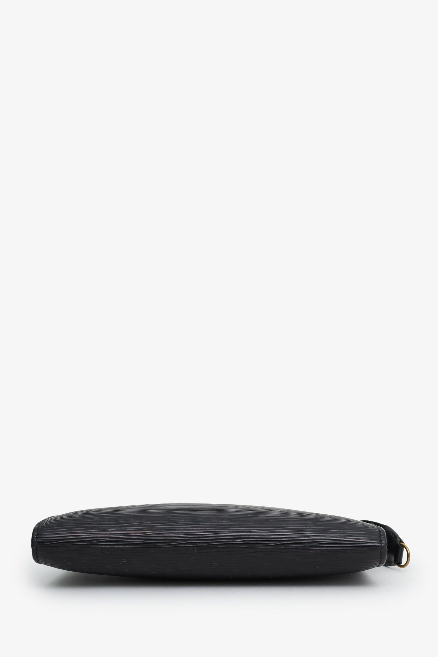 Louis Vuitton Black Epi Leather Pochette With Strap