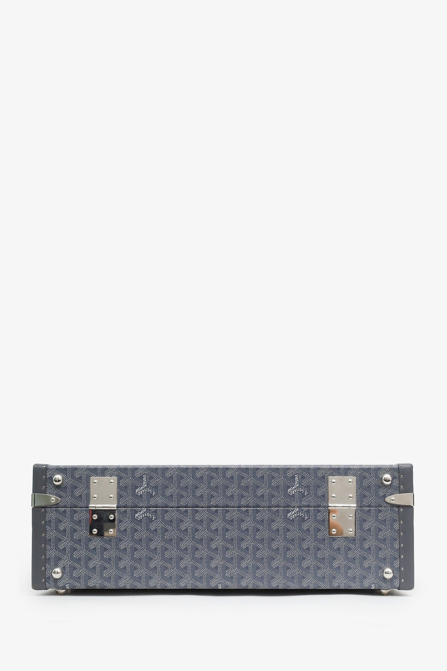 Goyard Grey Goyardine Canvas Limited Edition 4-Piece Art Book & Trunk Set