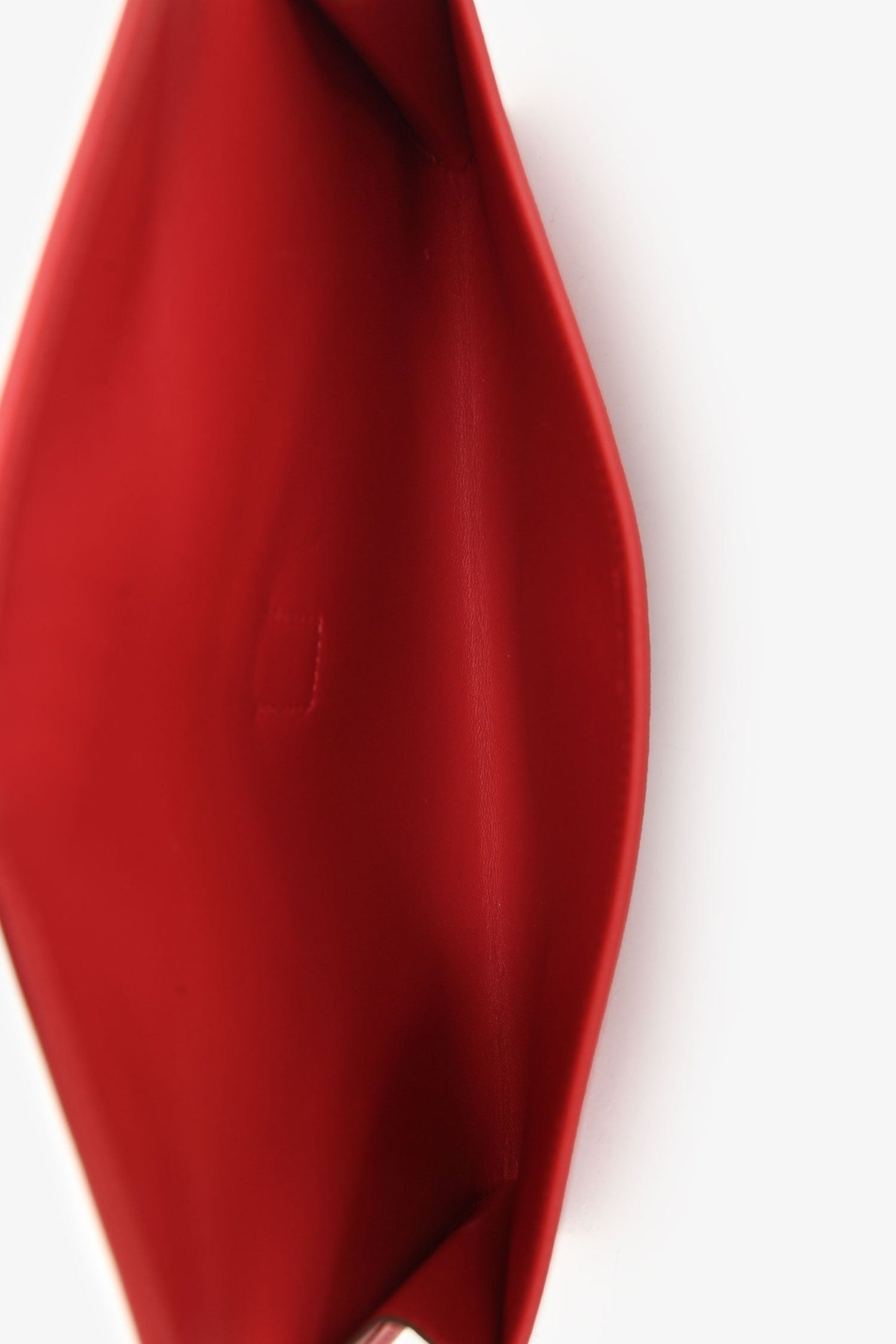 Hermès 2018 Red Evercolour Leather Jige 29 Clutch