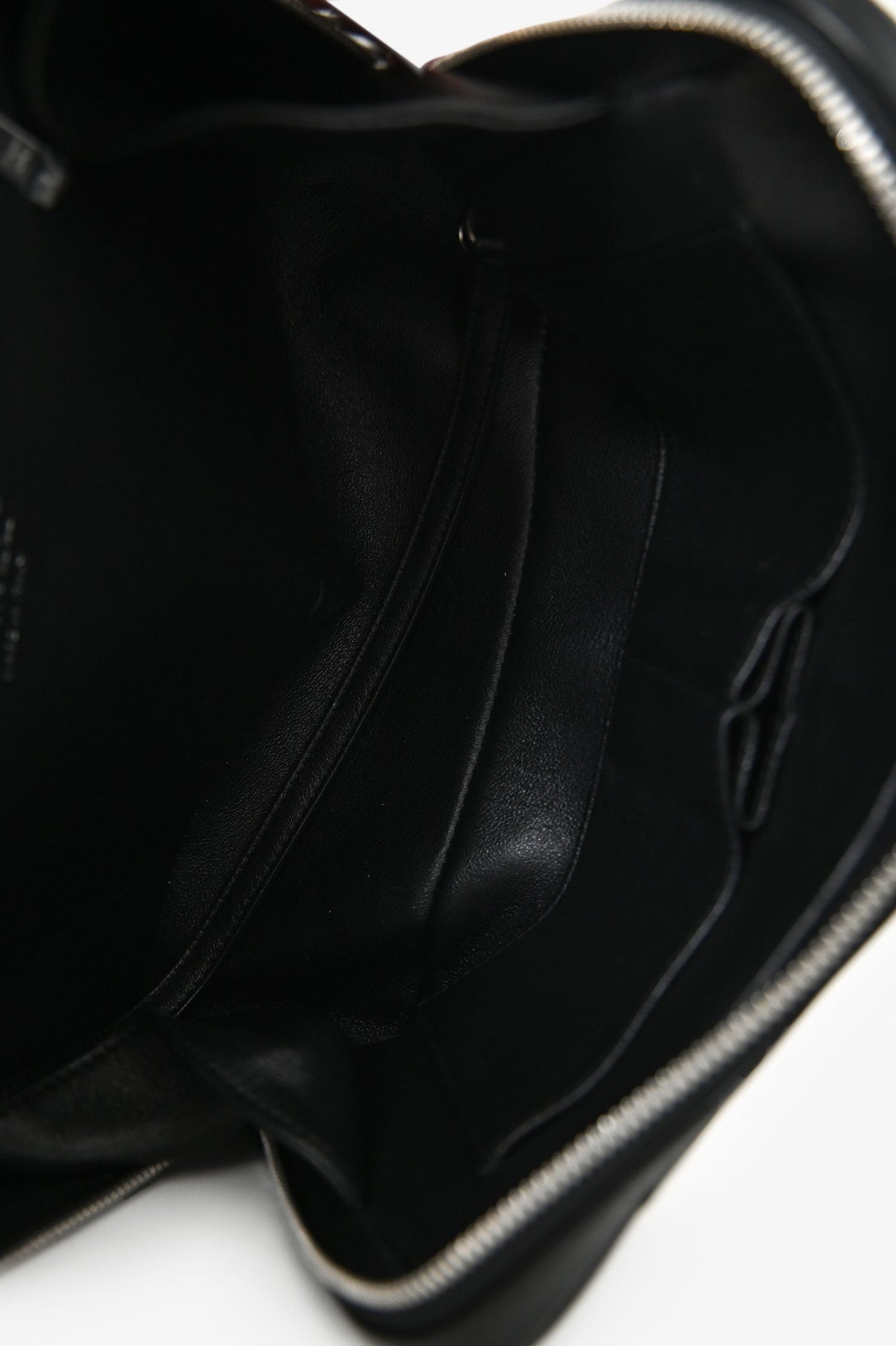 Chanel™ Black Quilted Lambskin Trendy CC Medium Bowling Bag Silver Hardware