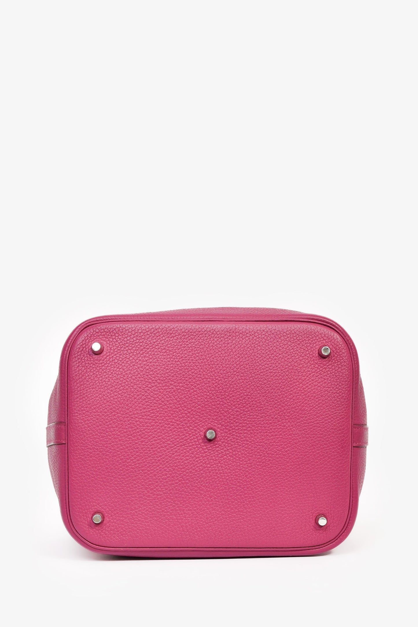 Hermès 2016 Magenta Clemence Picotin Lock TGM 31