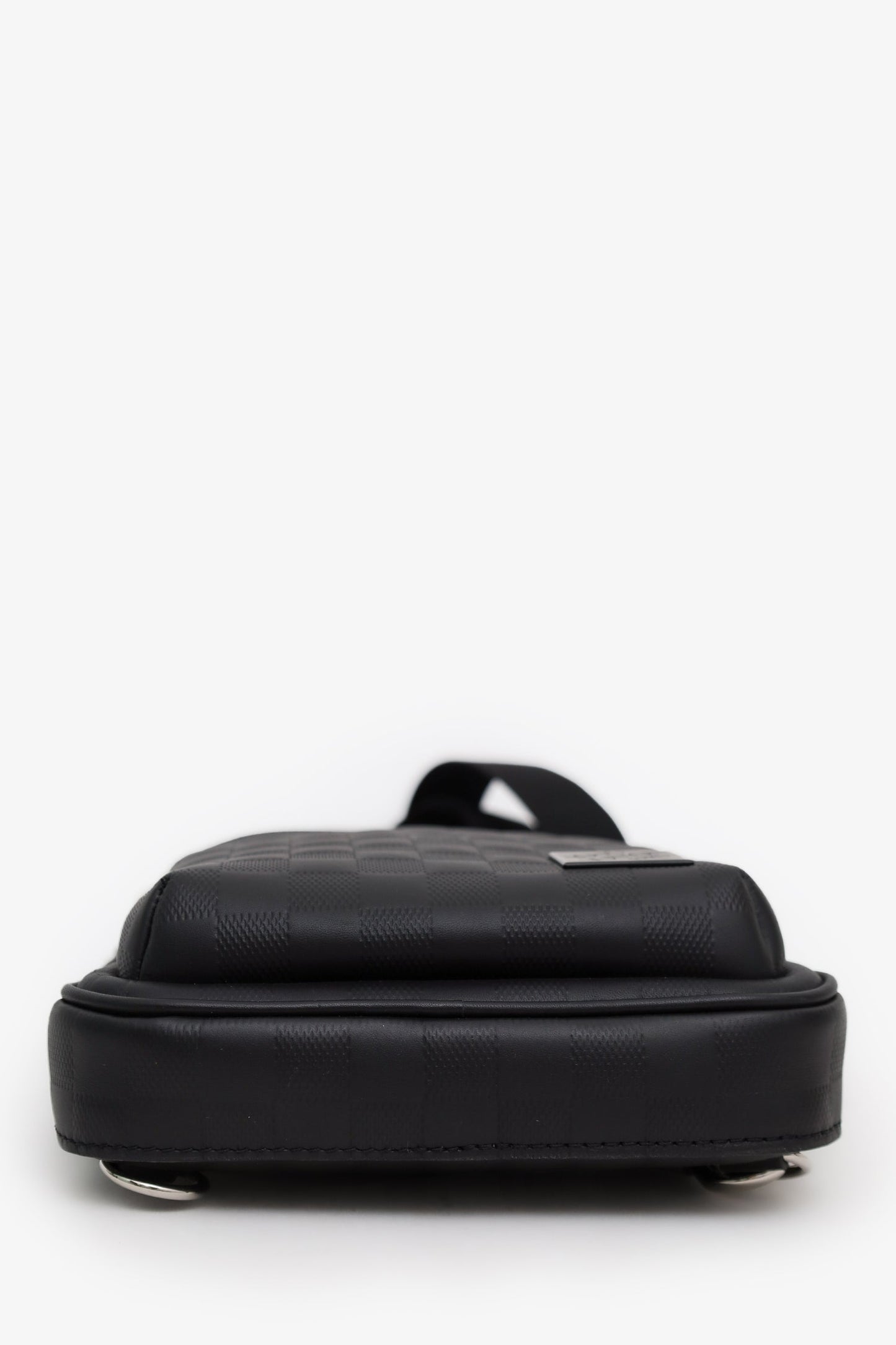 Louis Vuitton Black Leather Damier Infini Avenue Sling Bag