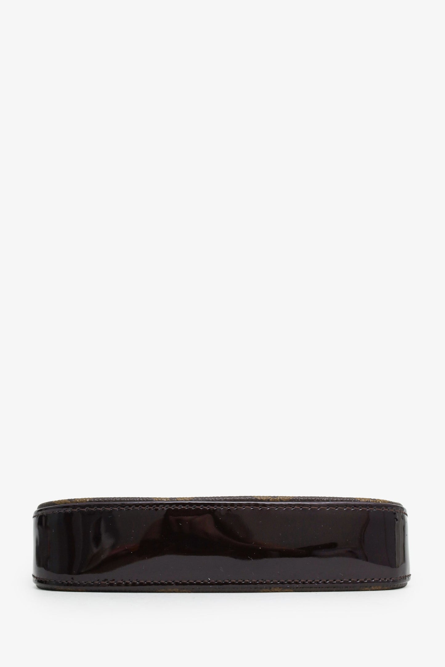Louis Vuitton Burgundy Monogram Vernis Mini Pochette Accessoires