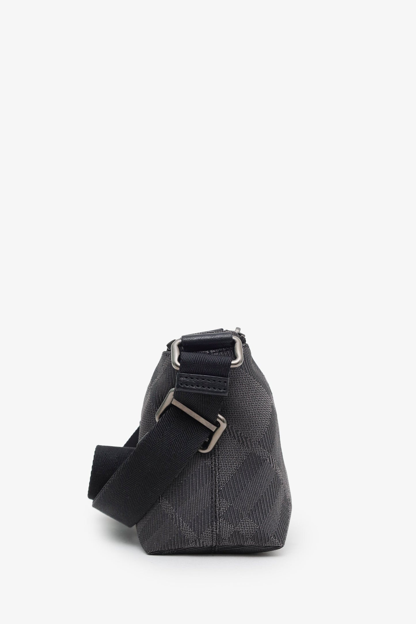 Burberry Black Canvas Chester Crossbody Bag