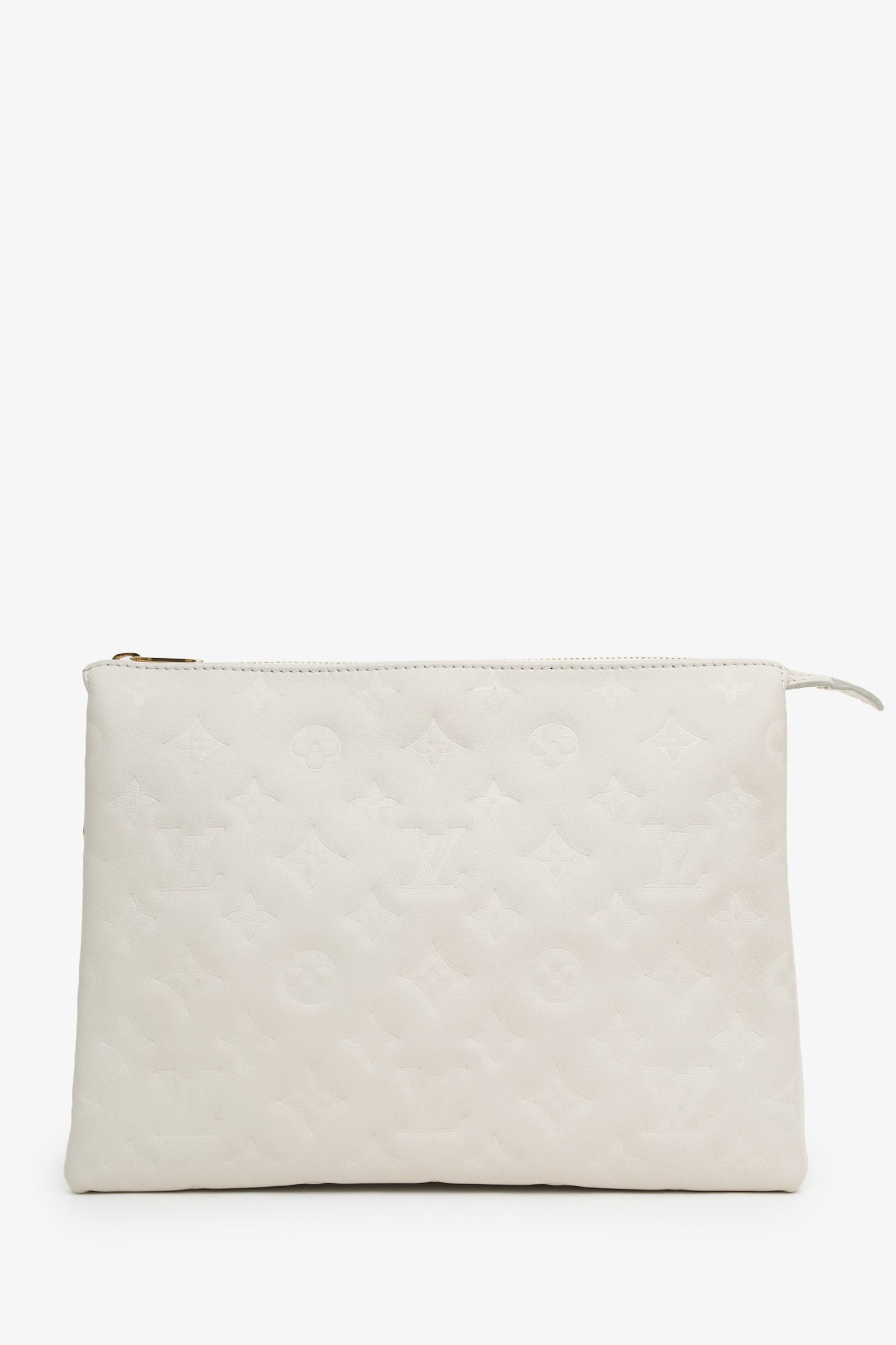 Louis Vuitton Cream Empreinte Coussin PM Shoulder Bag