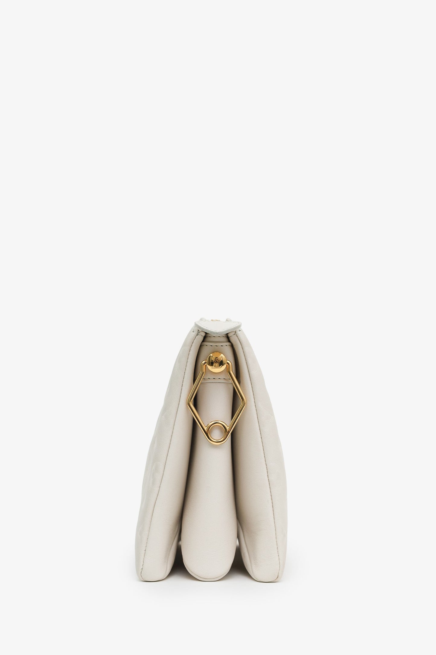 Louis Vuitton Cream Empreinte Coussin PM Shoulder Bag