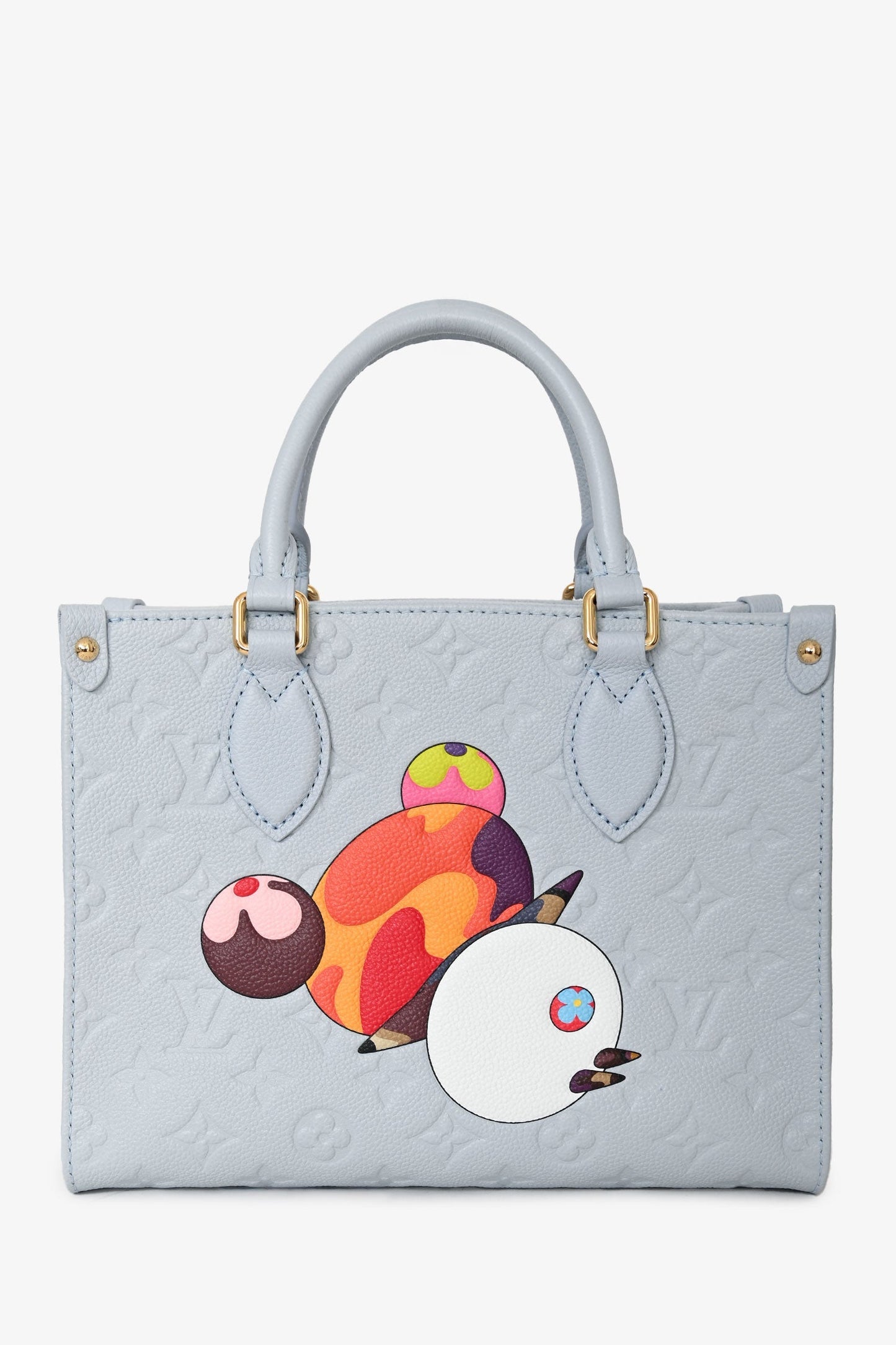 Louis Vuitton Washed Blue Empreinte OnTheGo PM Tote
