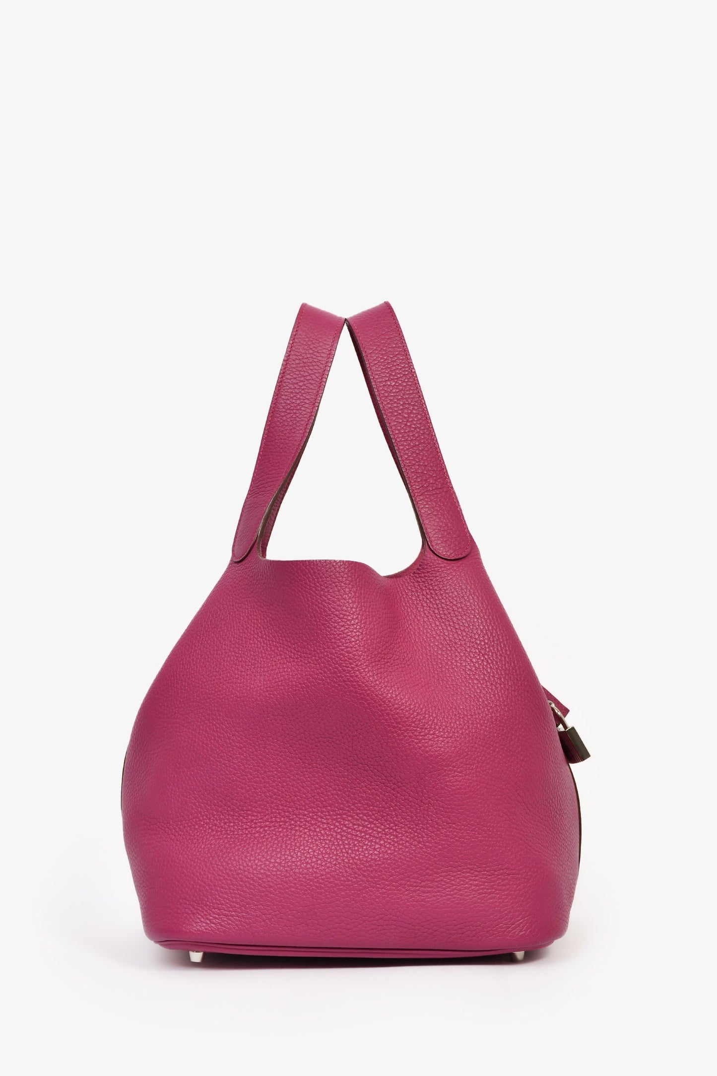 Hermès 2016 Magenta Clemence Picotin Lock TGM 31