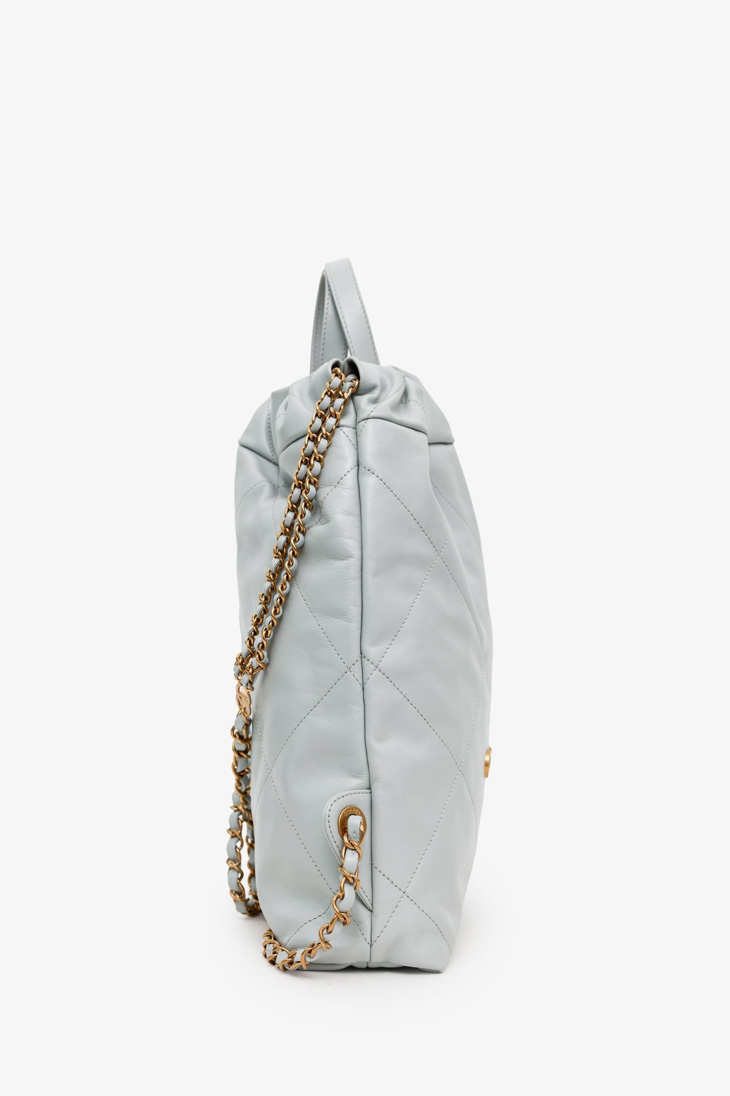 Chanel™ 2023 Blue Calfskin 'Chanel™ 22' Backpack