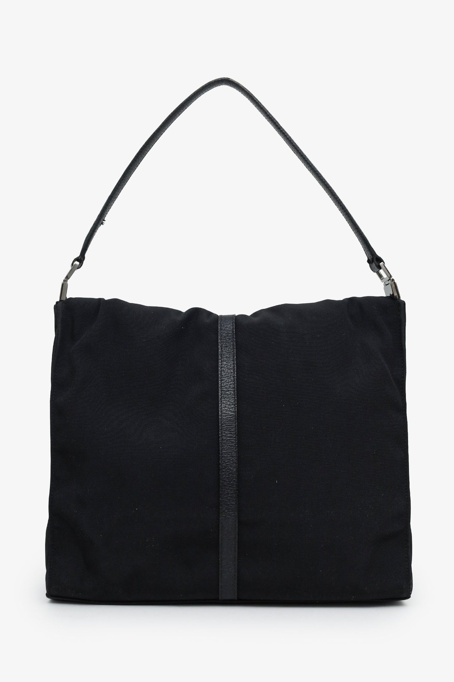 Gucci Black Nylon Jackie Shoulder Bag