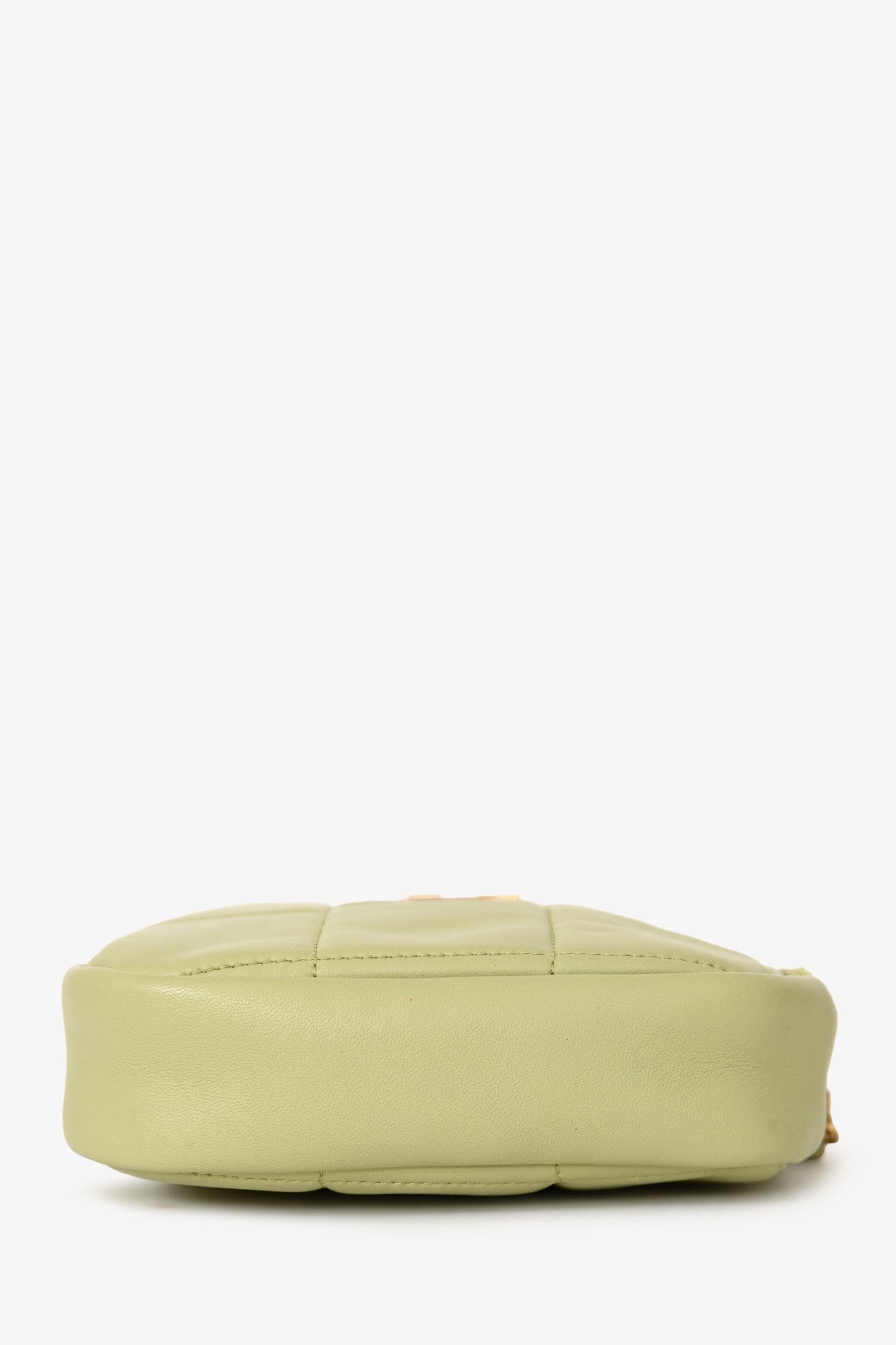 Chanel™ 2019-2020 Green Lambskin Leather Diamond CC Crossbody