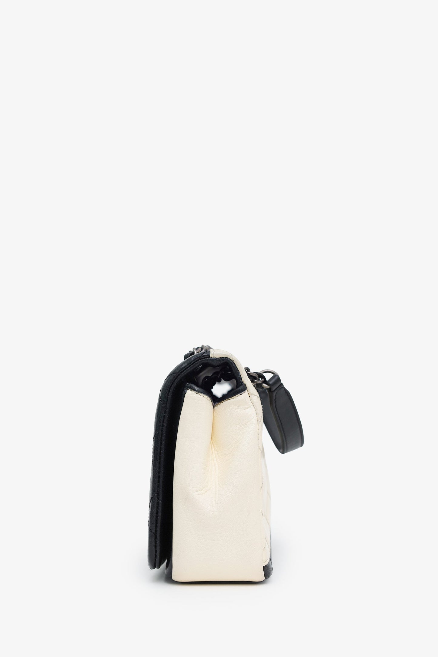 Chanel™ Black/White Quilted Lambskin Paris-Seoul Yin Yang Flap Bag