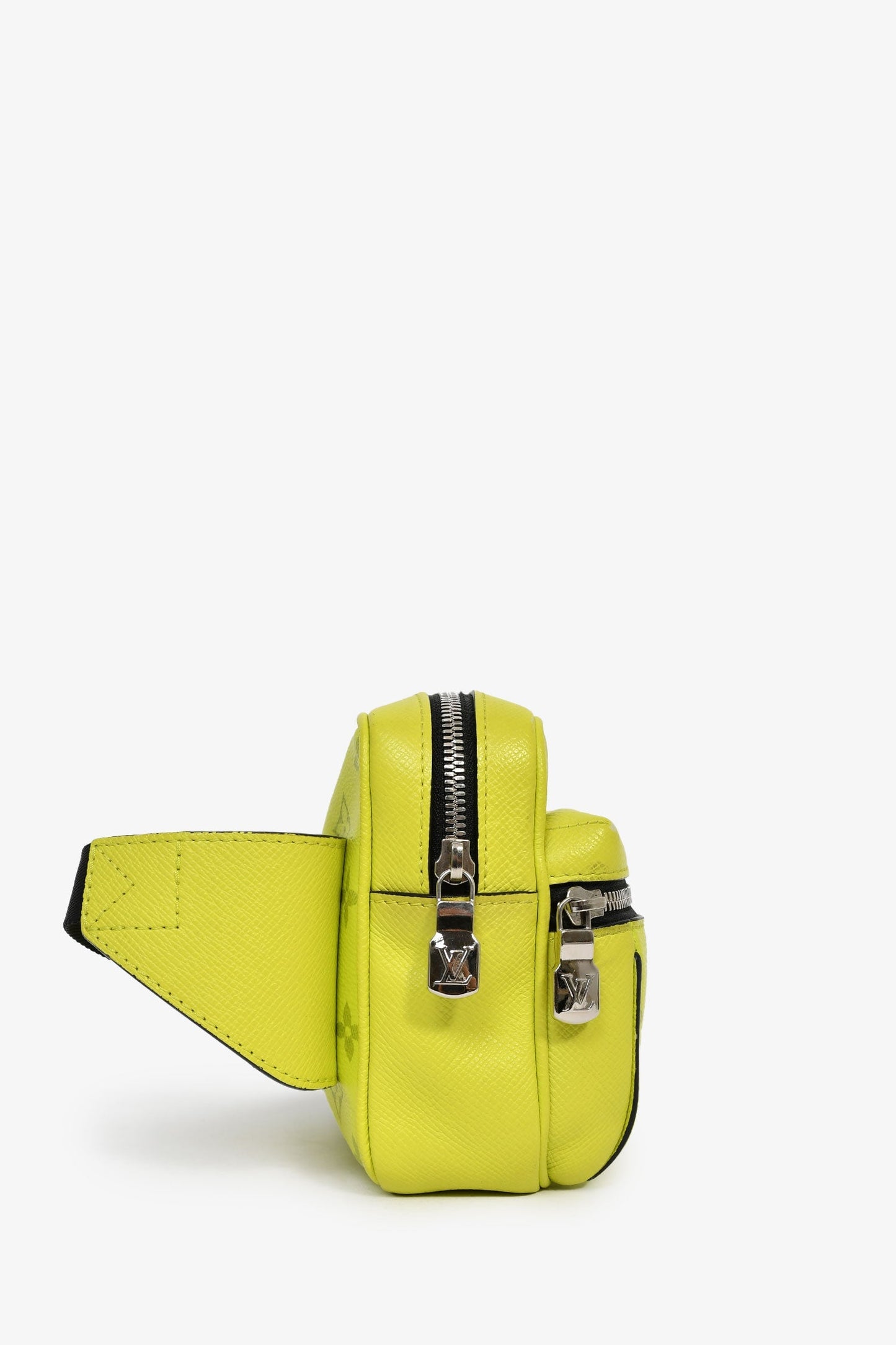 Louis Vuitton 2019 Neon Yellow Monogram Taigarama Outdoor Bumbag