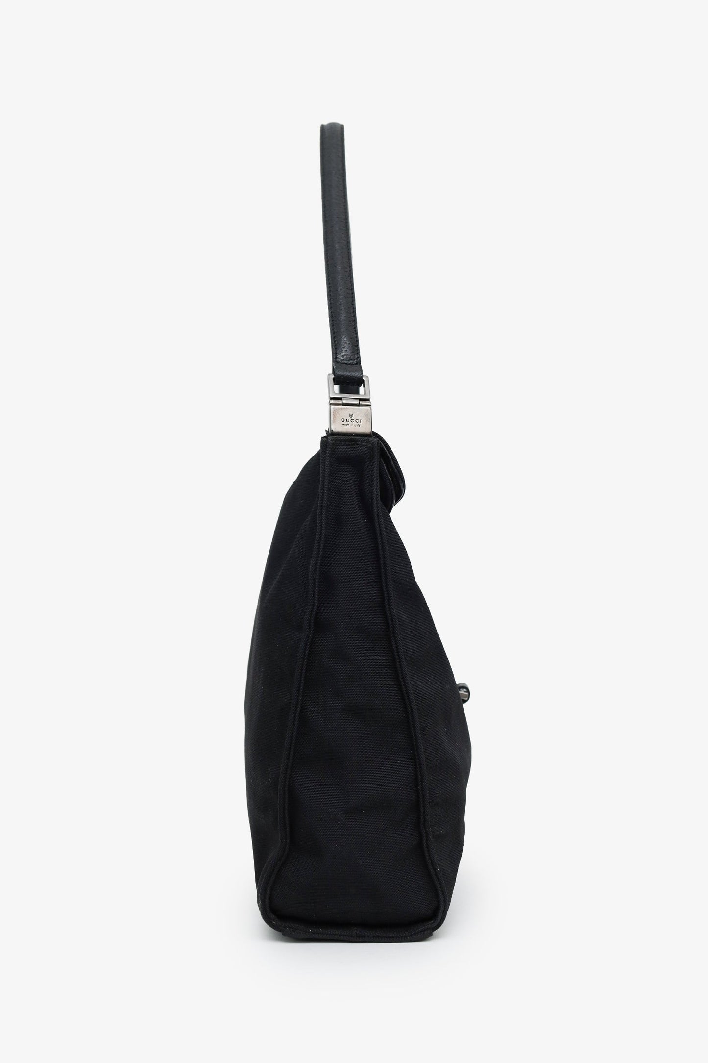 Gucci Black Nylon Jackie Shoulder Bag