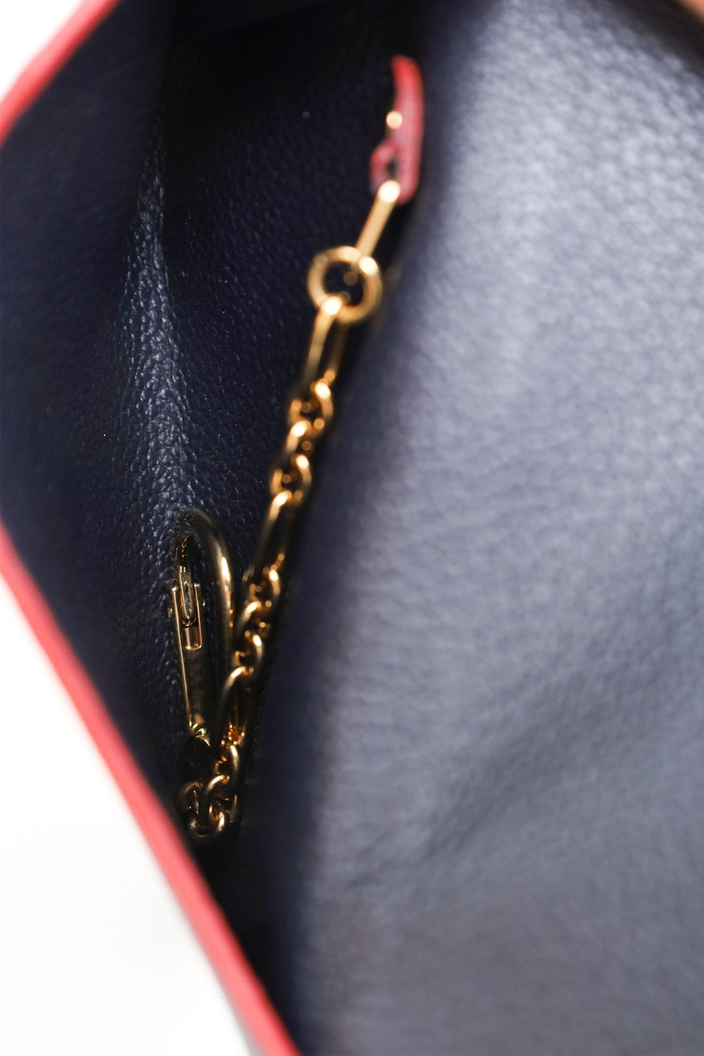 Louis Vuitton 2018 Navy Monogram Empreinte Key Pouch