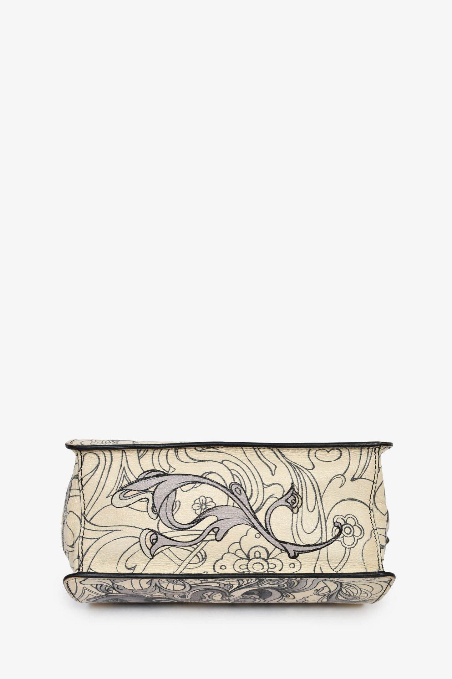 Prada x James Jean Glace Cream Calfskin Rabbit Print Bag
