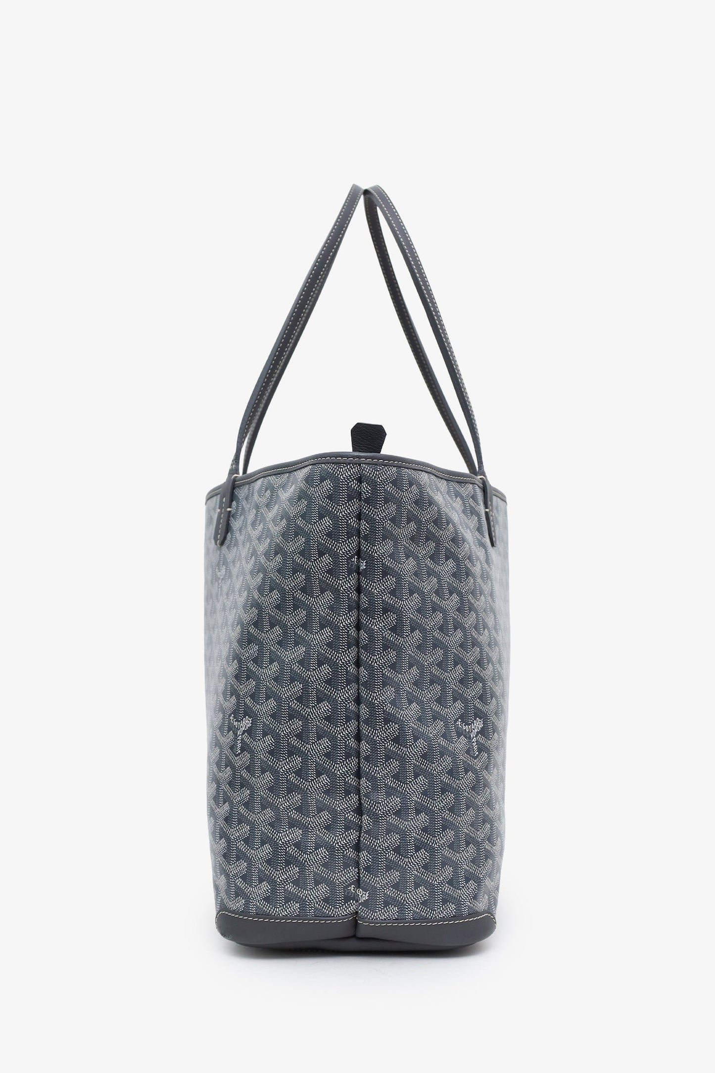 Goyard Grey Goyardine Artois Tote MM