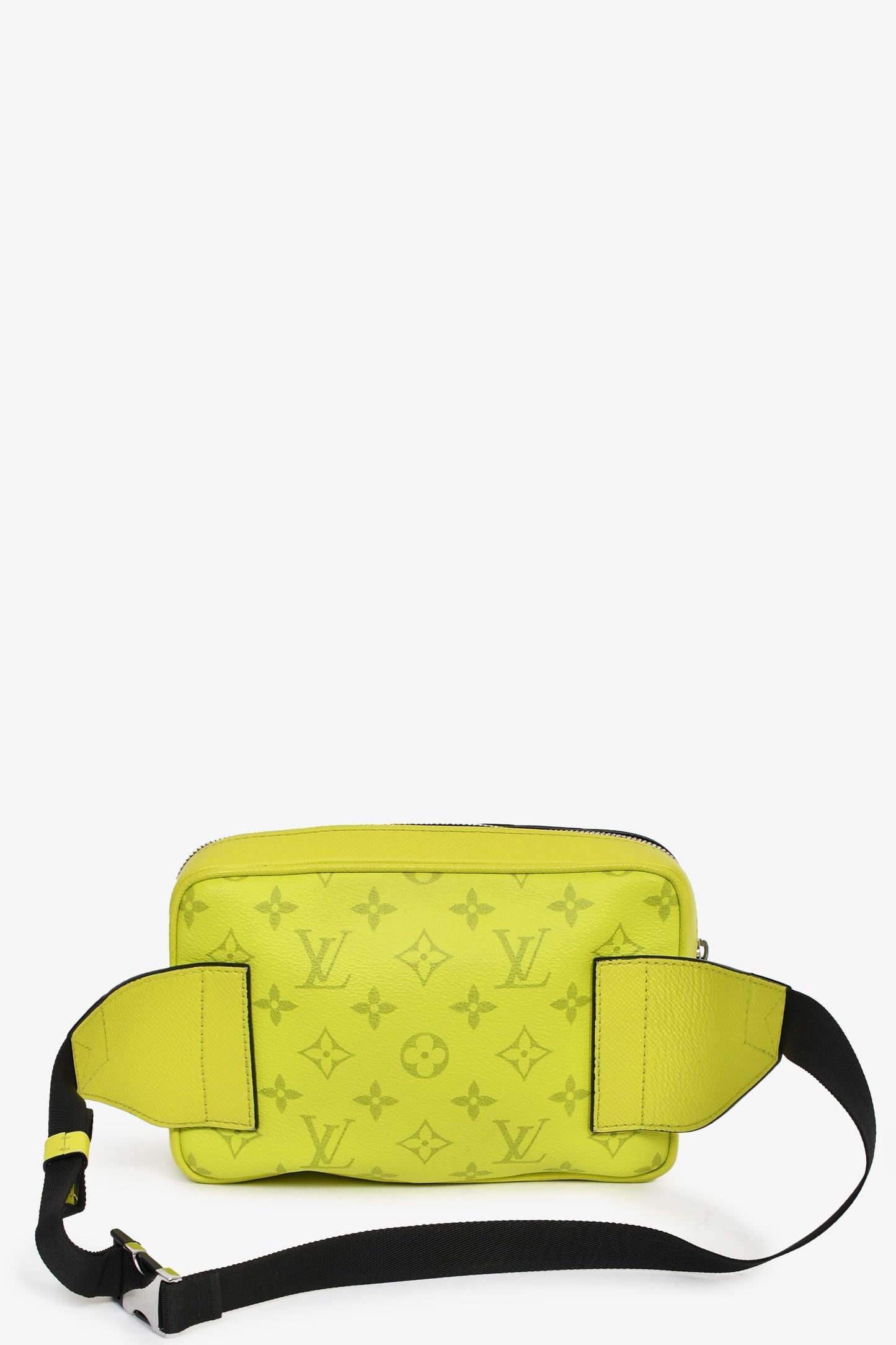 Louis Vuitton 2019 Neon Yellow Monogram Taigarama Outdoor Bumbag