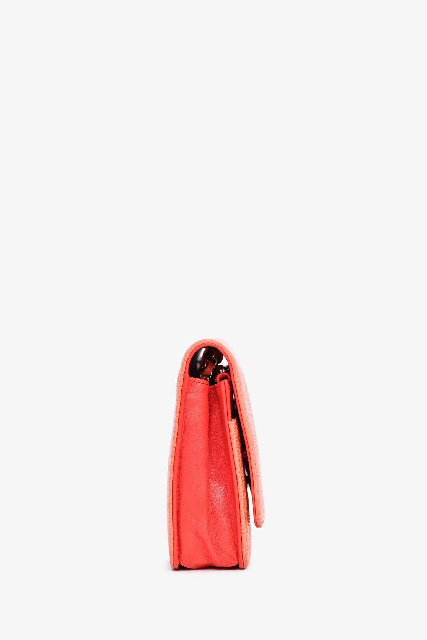 Chanel™ 2012-13 Coral Caviar Timeless Wallet On Chain