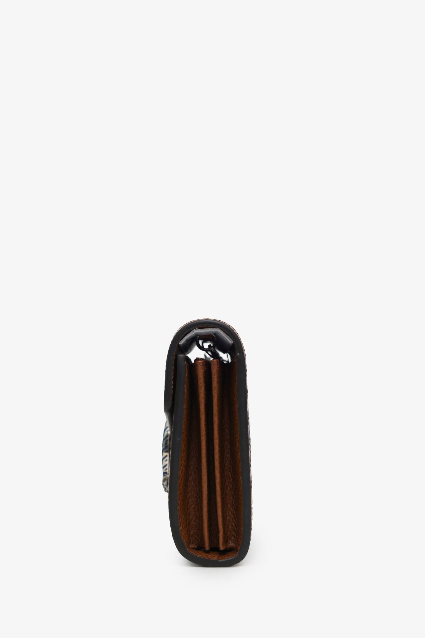 Gucci Blue GG Denim Mini Dionysus Wallet on Chain