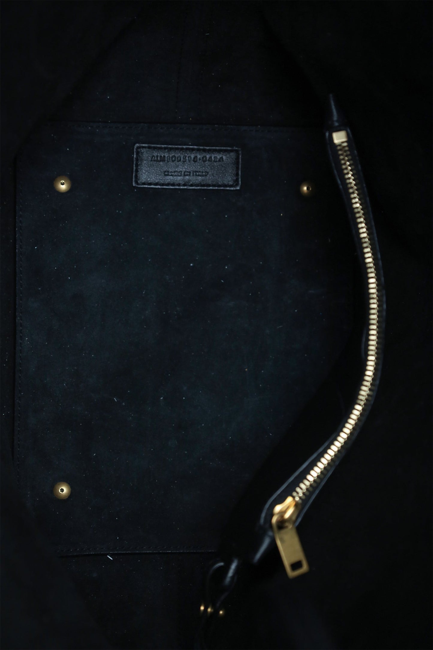 Saint Laurent Black Calfskin Le 37 YSL Large Bucket Bag