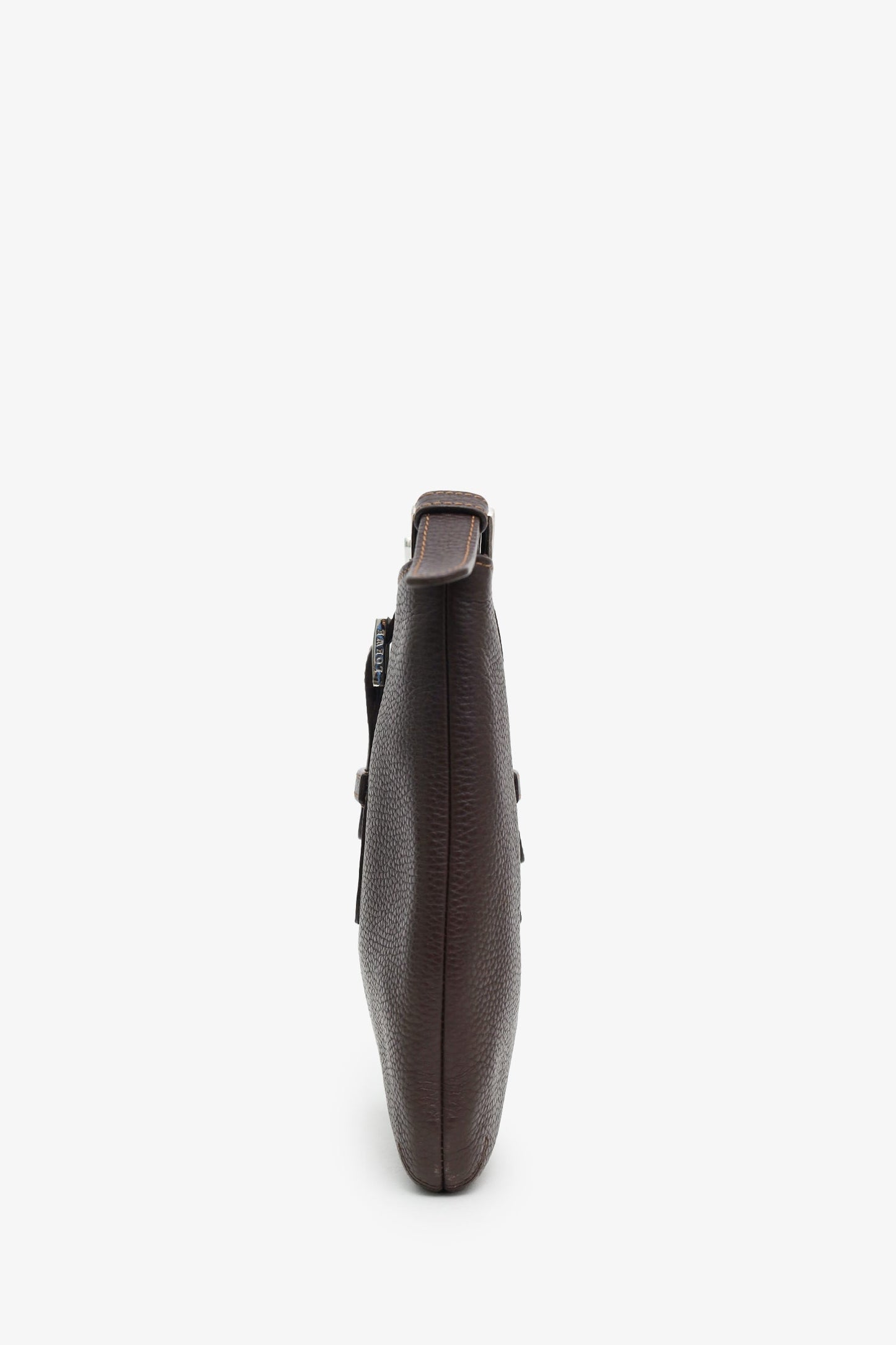 Loewe Brown Leather 'Senda' Crossbody Bag