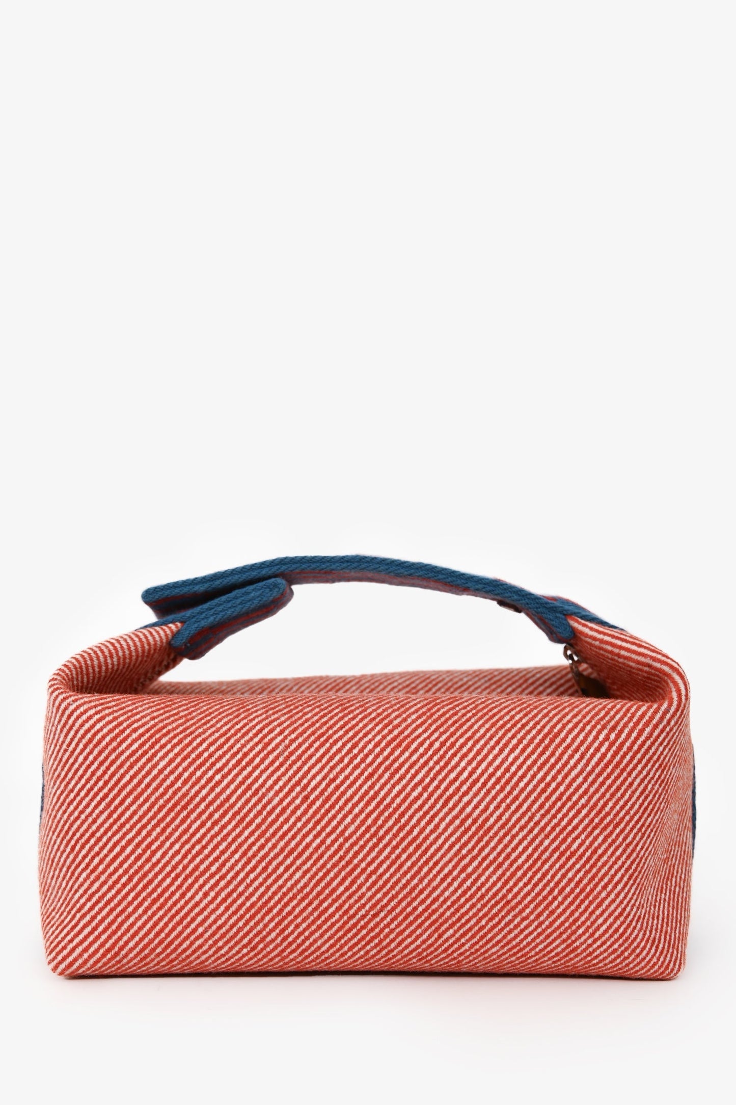 Hermès Red/White/Blue Wool Bride-A-Brac Case
