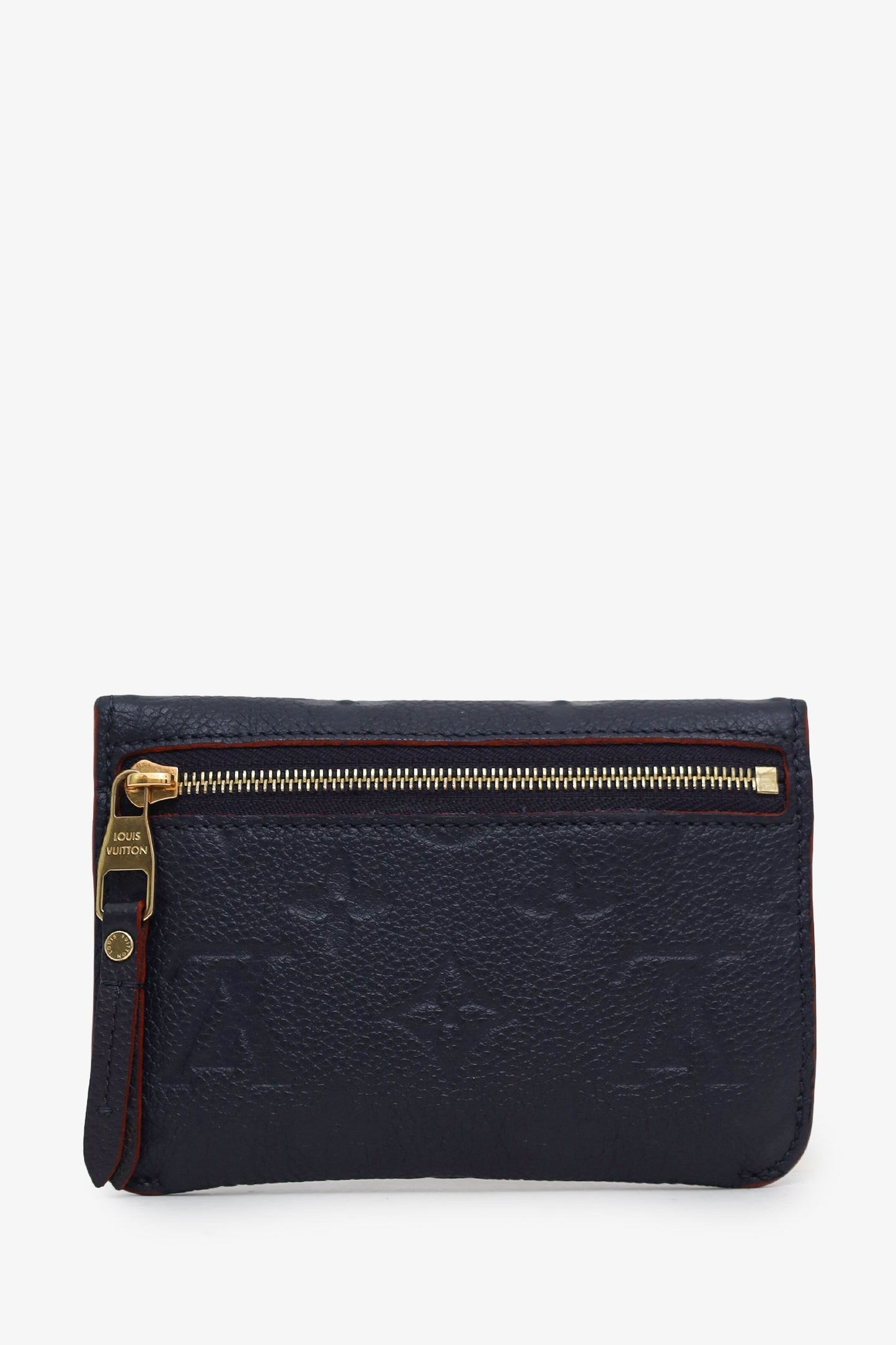 Louis Vuitton 2018 Navy Monogram Empreinte Key Pouch