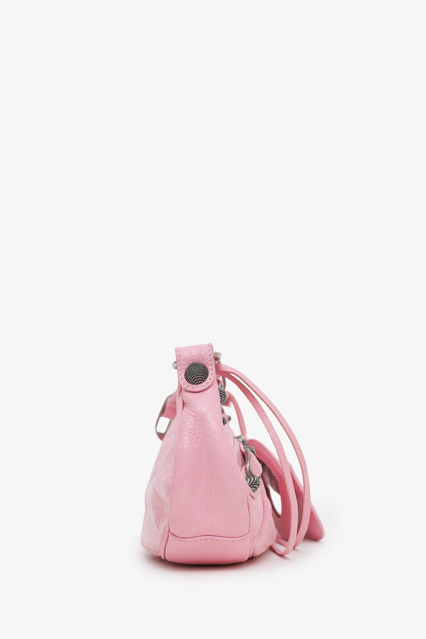Balenciaga Pink Le Cagole Shoulder Bag SHW