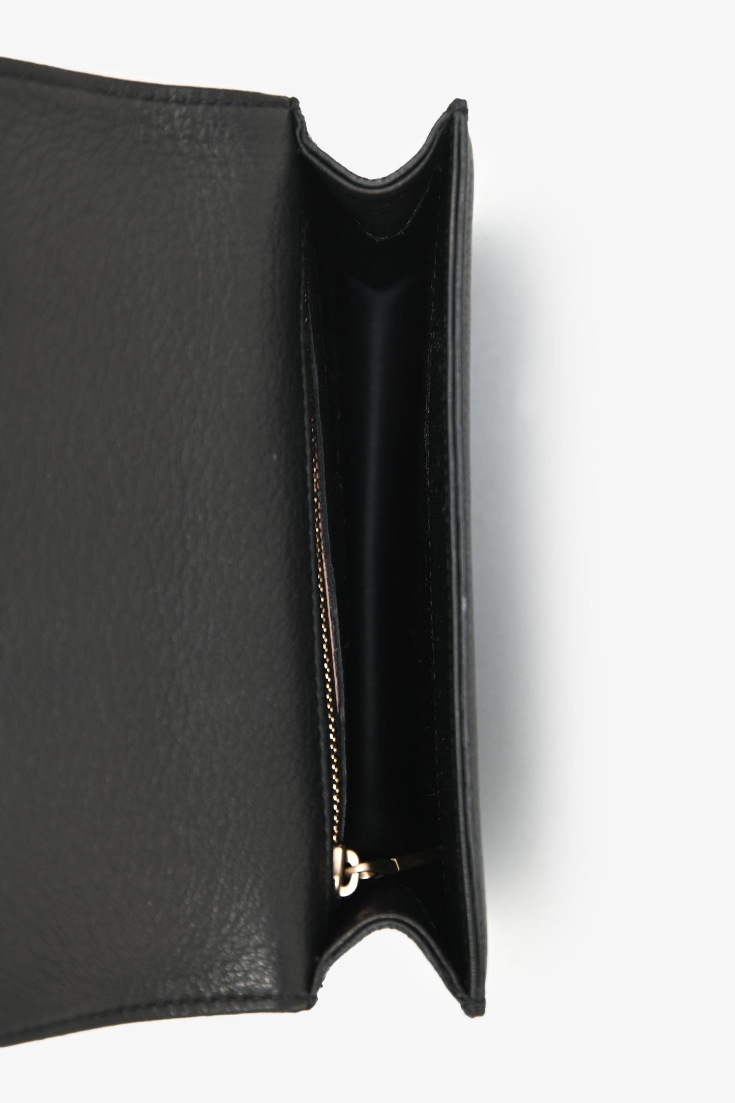 Versace Black Leather Medusa Flap Crossbody Bag