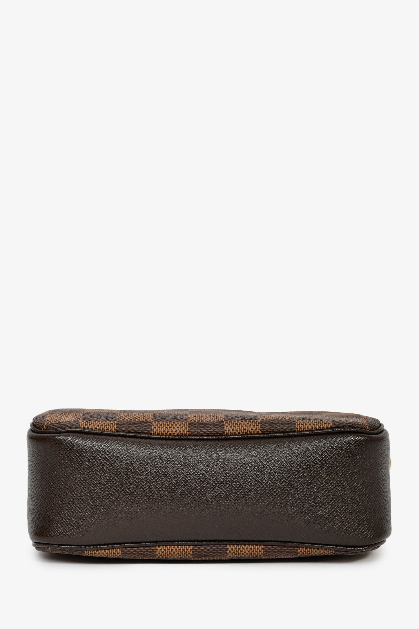 Louis Vuitton 1999 Damier Ebene Canvas Trousse Pochette Crossbody