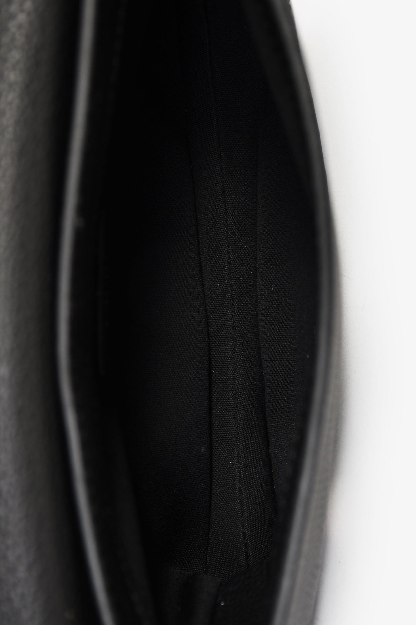Christian Dior Black Leather Saddle Belt Bag