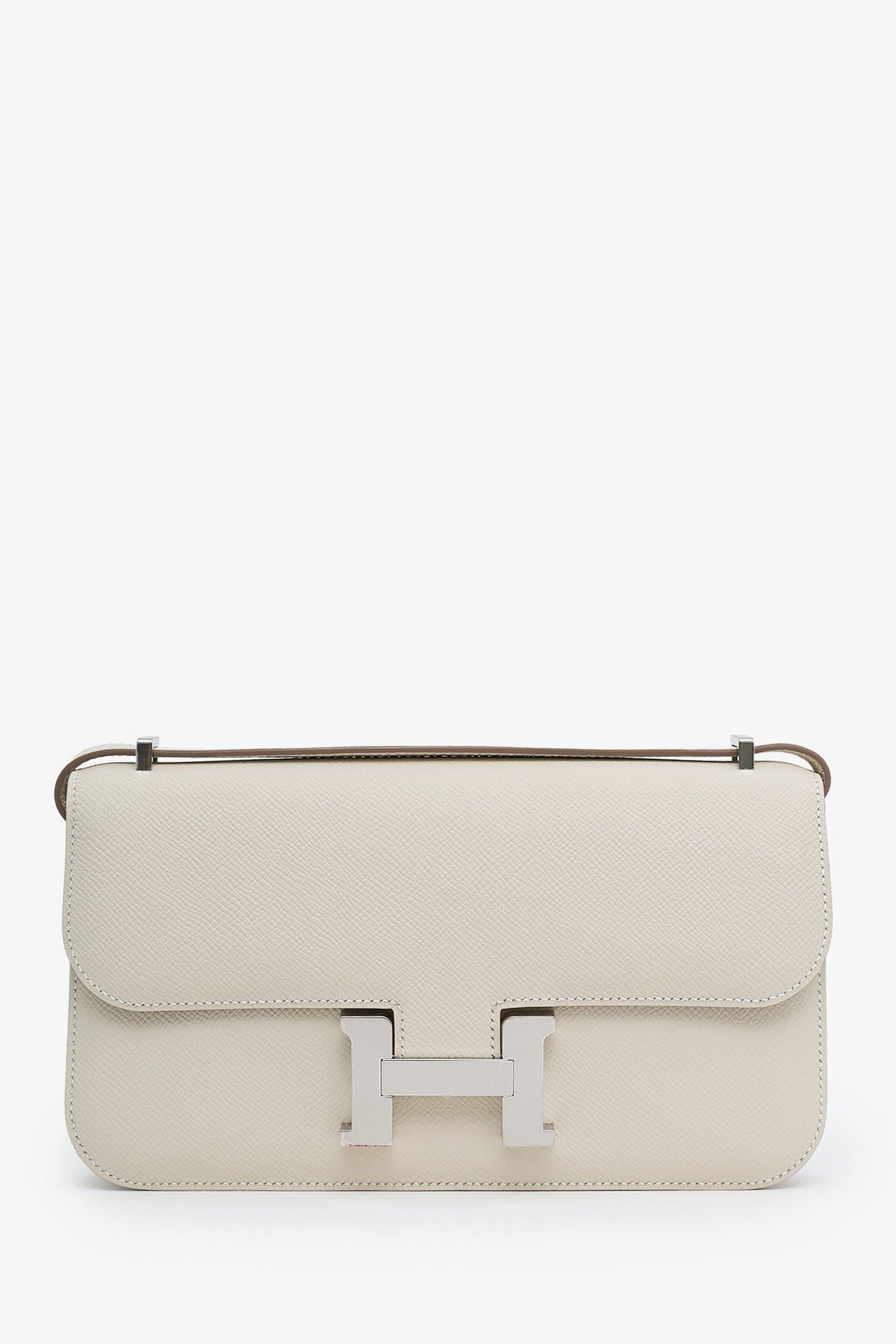 Hermès 2025 Nata Epsom Leather Constance Elan Shoulder Bag