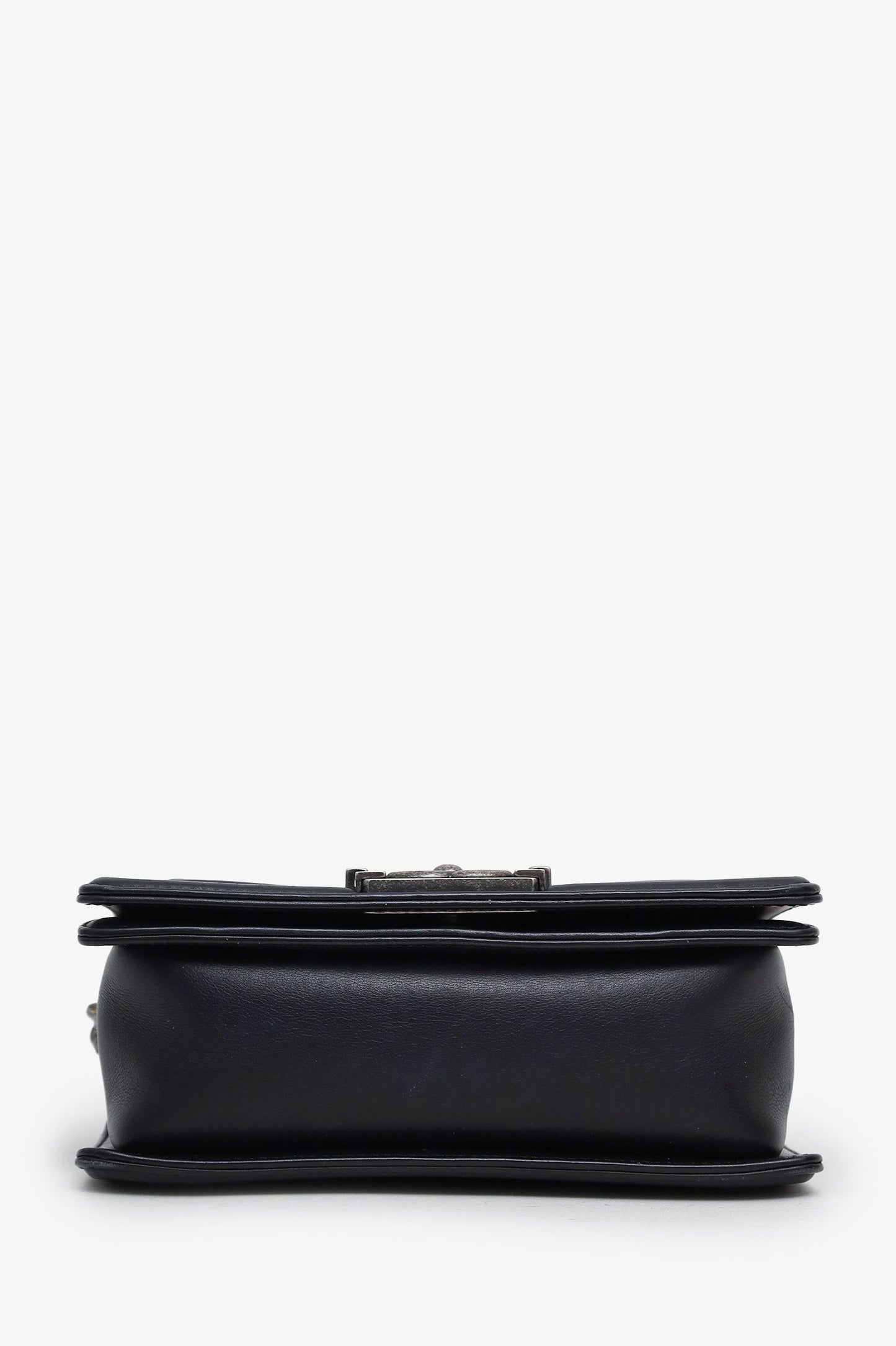 Chanel™ Small Black Quilted Lambskin Leather Boy Bag