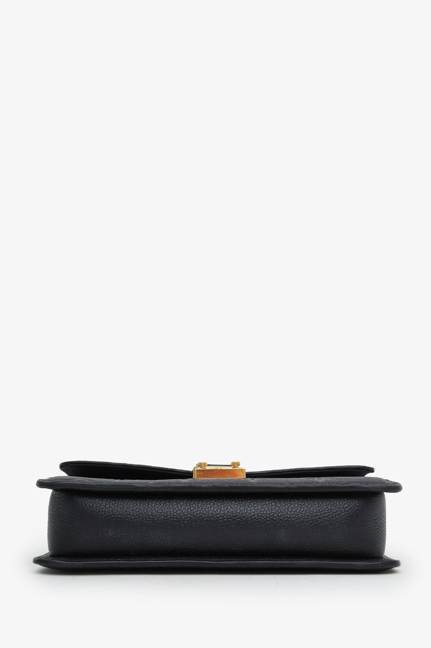 Louis Vuitton Black Empreinte Leather Monogram Metis Wallet on Chain