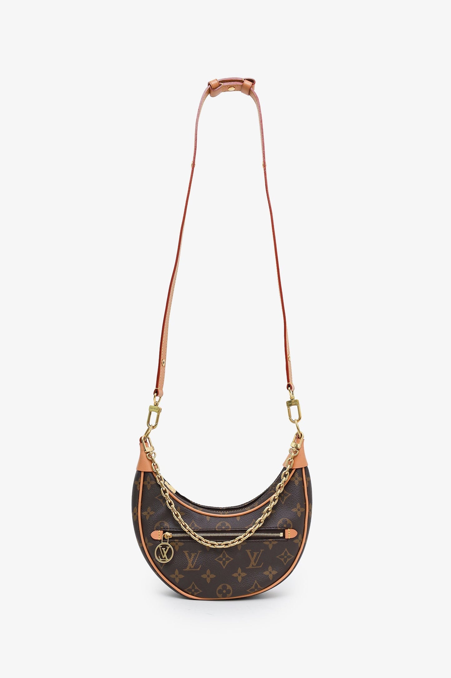 Louis Vuitton Monogram Loop Chain Shoulder Bag with Strap