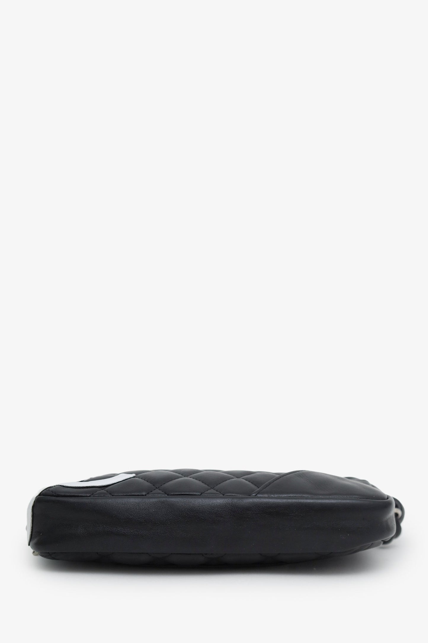 Chanel™ 2004-05 Black Quilted Cambon Ligne Pochette Bag