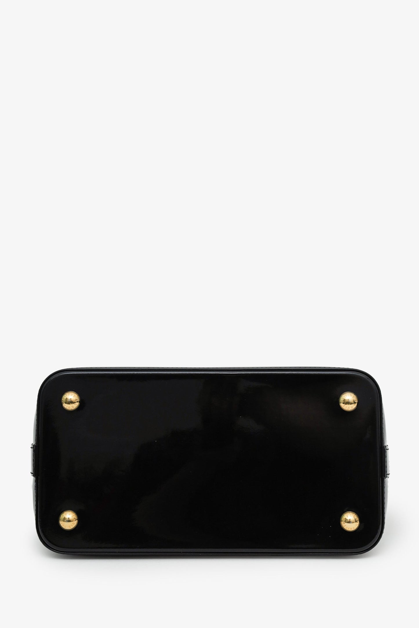 Louis Vuitton 2014 Black Monogram Vernis Lockit PM Bag